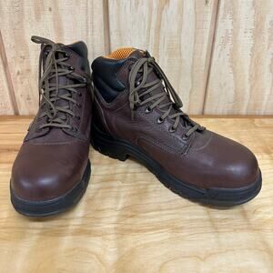 NEW TIMBERLAND PRO Men's TiTAN Alloy Toe 6" In Work Boots 26078 US 8M Waterproof